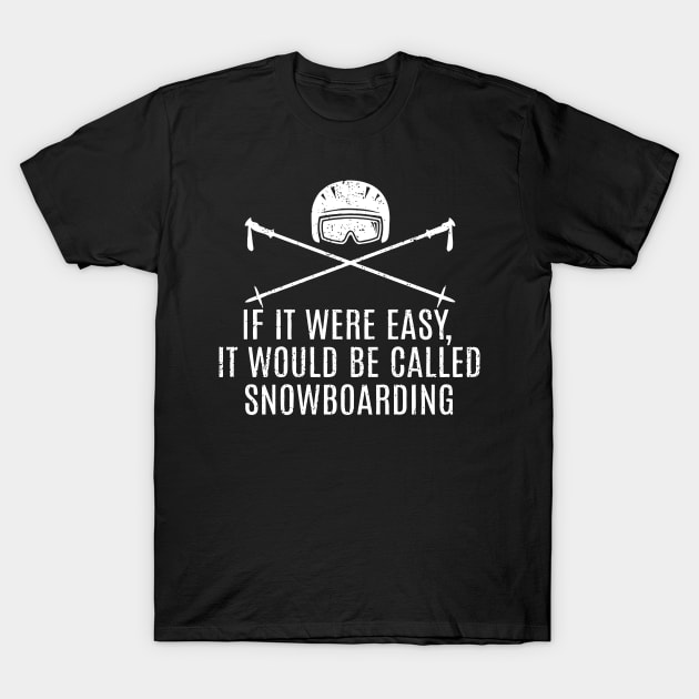Snowboarding T-Shirt by Mariteas